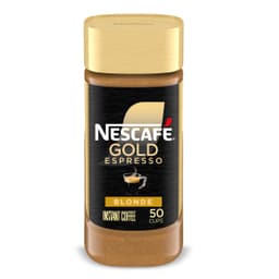 NESCAFÉ Gold Espresso Blonde, Instant Coffee, 3.5 oz Blonde 3.5 Ounce (Pack of 1)