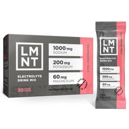 LMNT Zero Sugar Electrolytes - Raspberry Salt | Drink Mix | 30-Count Raspberry Salt 30 Count